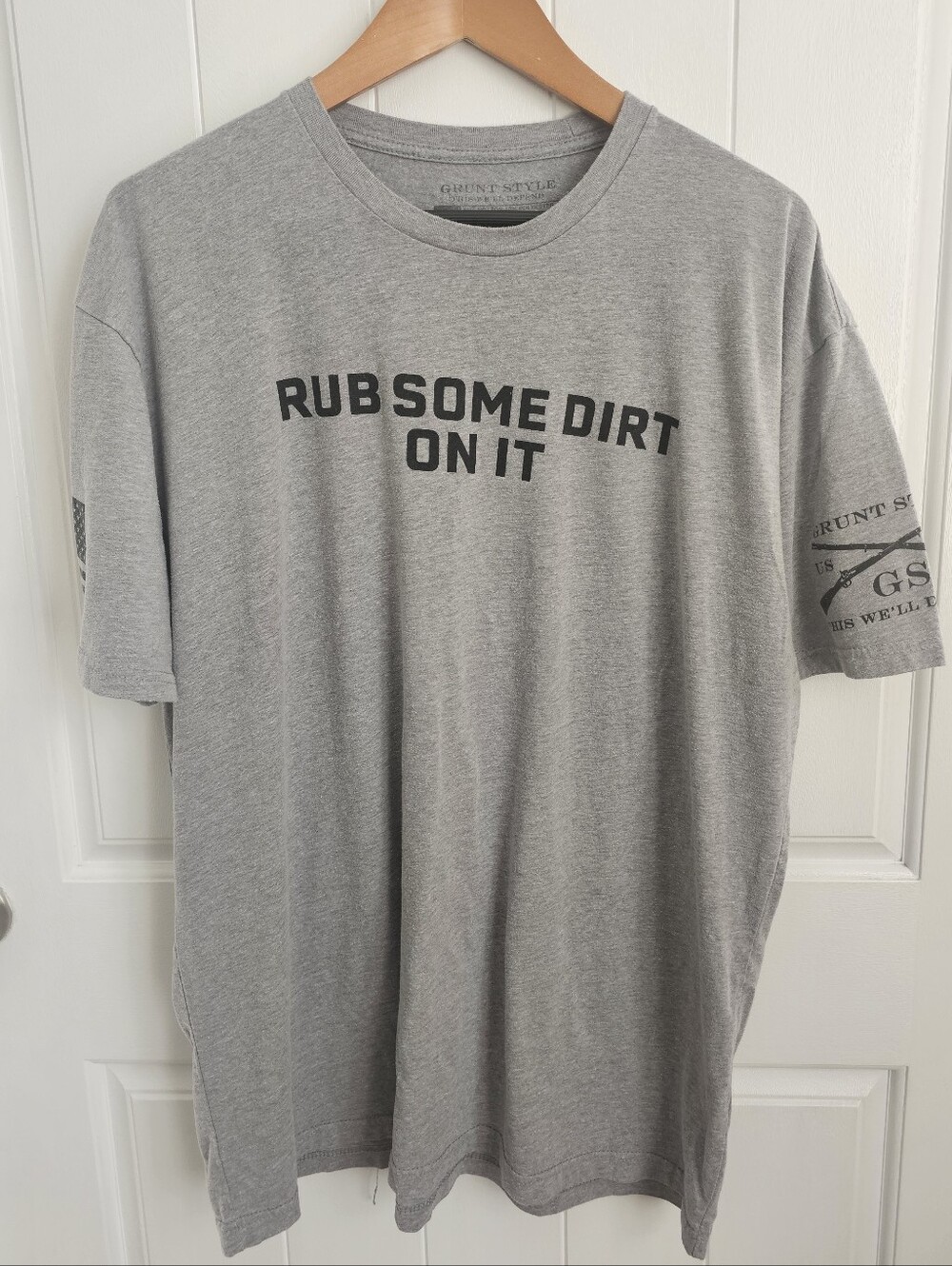 GRUNT STYLE Rub Some Dirt On It Mens XXL Short Sleeve Tee Shirt